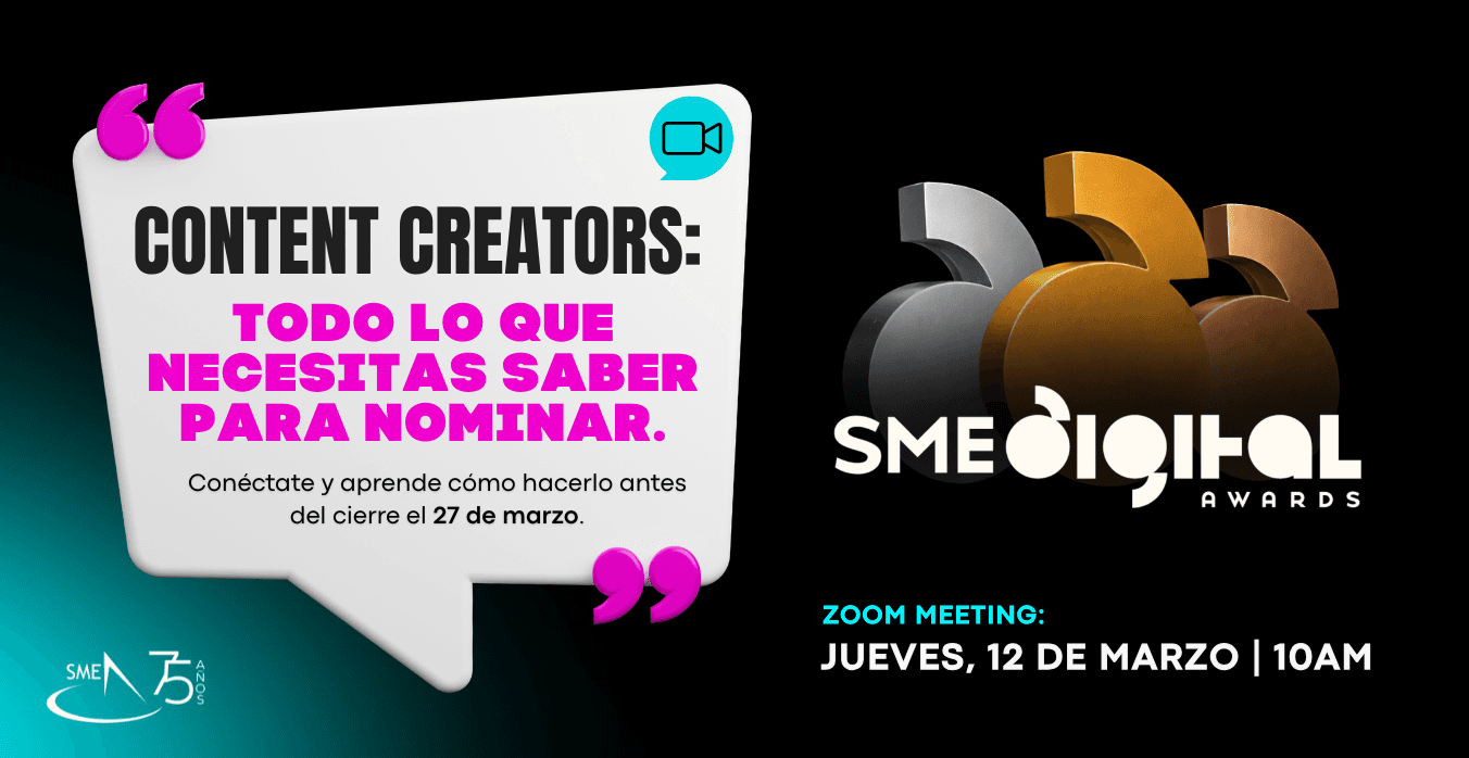 SME Digital Awards – Content Creator of the Year Info Session